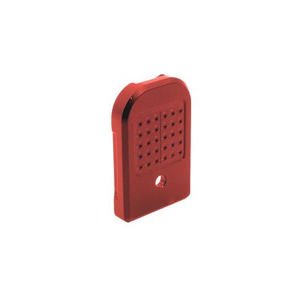Shield Arms S15 +0 Aluminum Baseplate, Red - S15-ALU-BAS-RED
