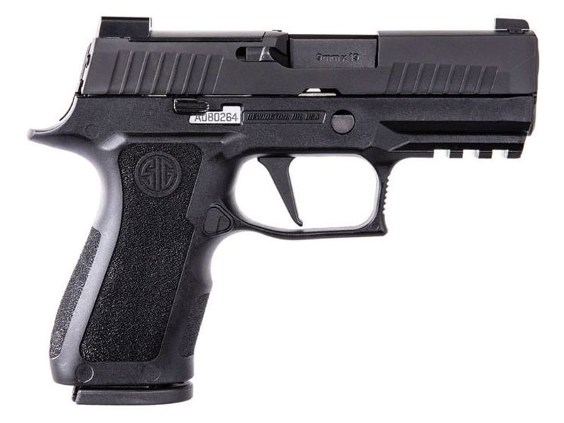 Sig P320 X-Compact Optics Ready 9mm Pistol With XRAY3 Night Sights, Black - 320XC-9-BXR3P-R2 - Sig Sauer