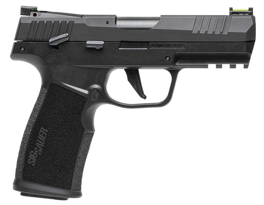 Sig P322 Suppressor Ready .22 LR Pistol With Optics Ready Slide, Black - 322C-BAS - Sig Sauer