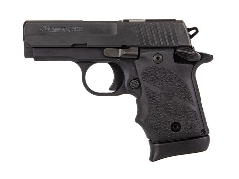 Sig P938 SAS 9mm Micro Compact Pistol, Black - 938-9-SAS2B - Sig Sauer