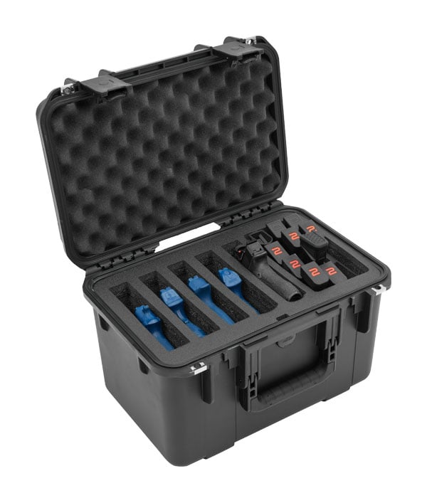 SKB iSeries 5 Handgun Case, Black - 3i-1610-10B-M