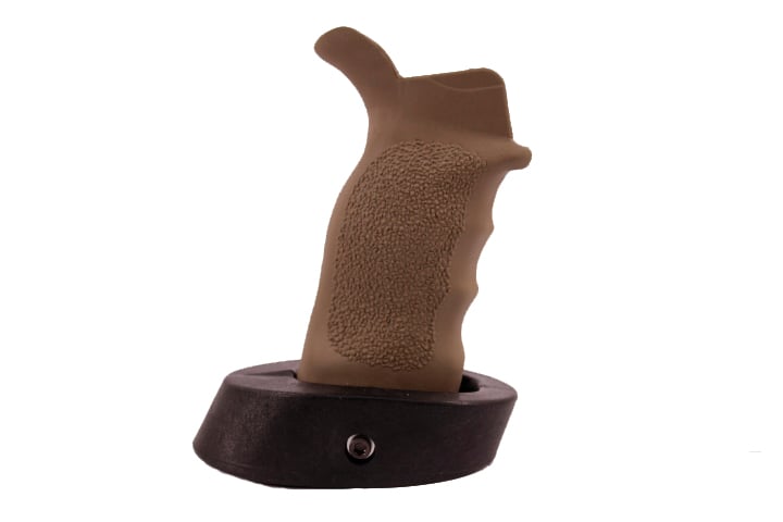 ERGO AR15/M16 Tactical Deluxe Grip with Palm Shelf, SUREGRIP - Ambidextrous (Dark Earth)- 4055-DE - Ergo