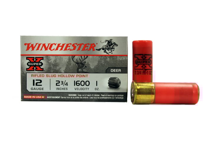 Winchester 12ga 2.75" 1oz Rifled Slug Ammunition (15rds) - X12RS15VP - Winchester