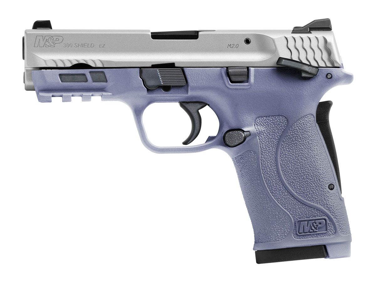 Smith & Wesson M&P Shield EZ .380 ACP Pistol, Crushed Orchid - 13328 - Smith & Wesson