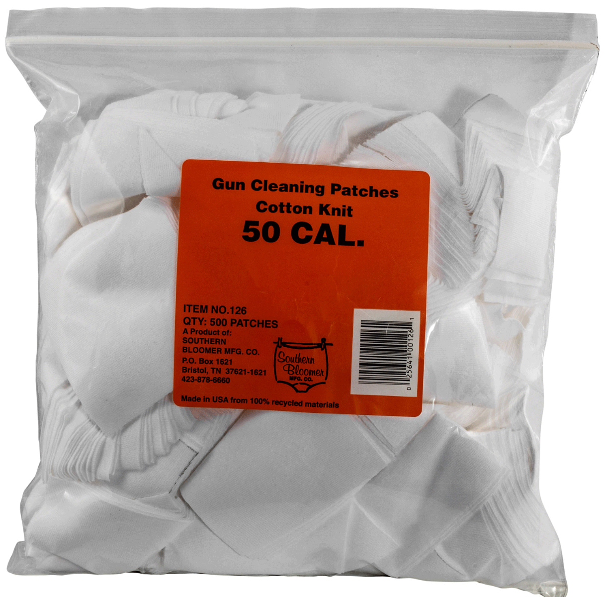 Southern Bloomer Cleaning Patches, .50, 500/bag - 126 - Southern Bloomer