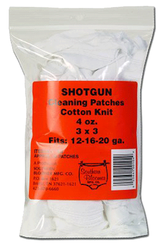 Southern Bloomer Cleaning Patches, All Gauges, 85/pack - 104 - Southern Bloomer