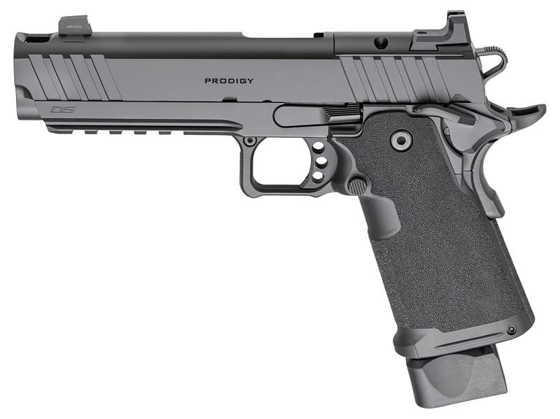 Springfield 1911 DS Prodigy Comp AOS Handgun - 5" - Black -9mm - 20rds - PH9119AOS-COMP - Springfield Armory