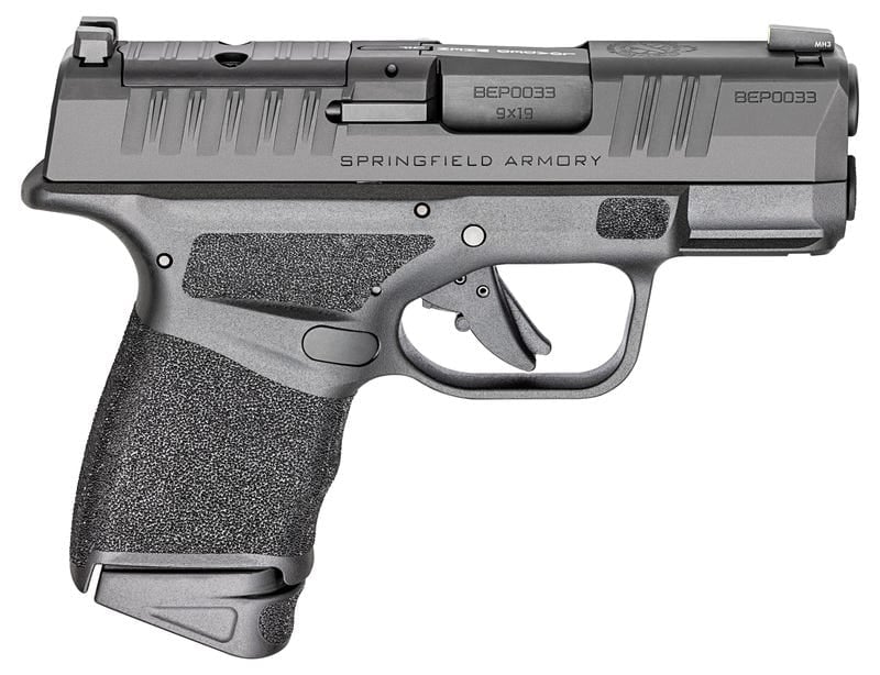 Springfield Armory Hellcat 3" Micro-Compact OSP 9mm 3" 10rds, Black - Springfield Armory