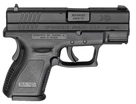 Springfield Armory XDS Defender 9mm Pistol Sub Compact 10rd 3" - XDD9801 - Springfield Armory