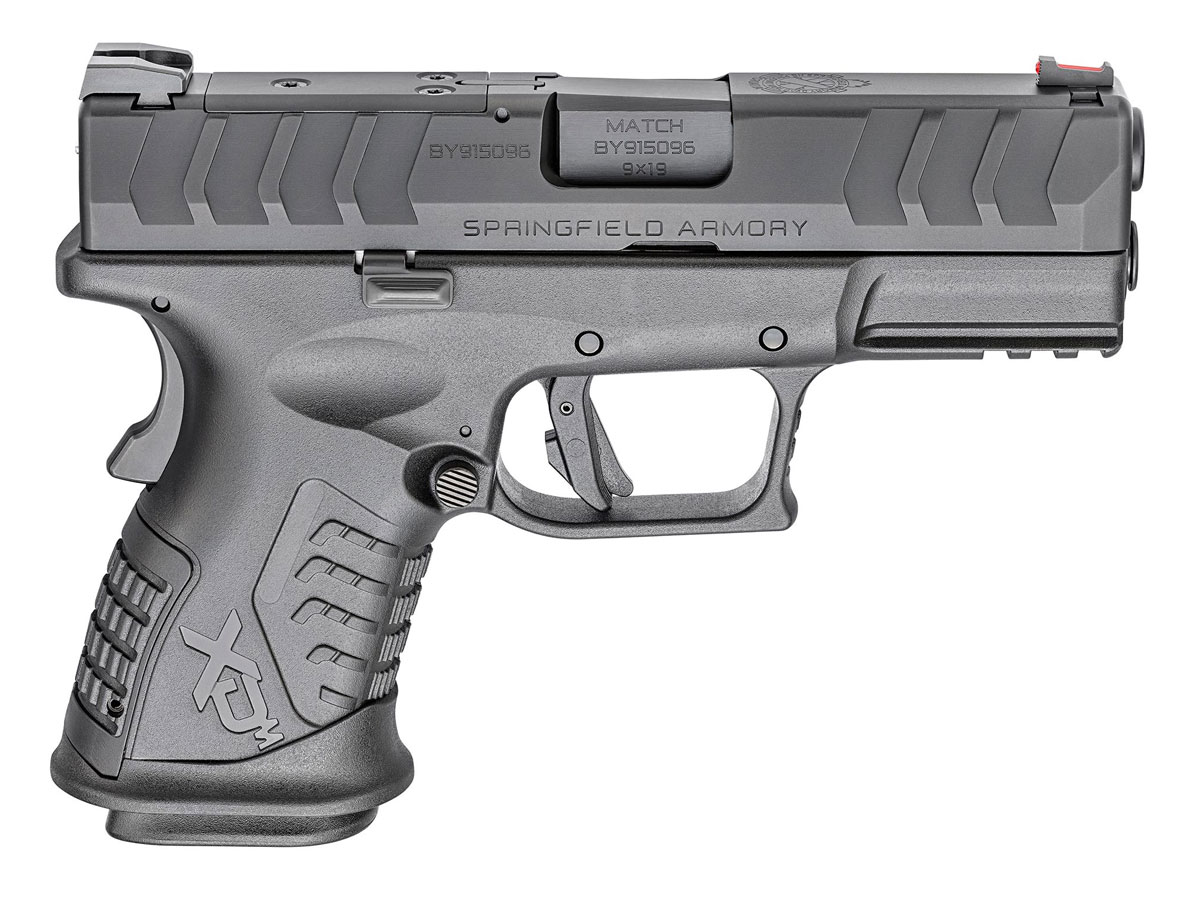 Springfield Armory XDM Elite Compact OSP 9mm Pistol, Black - XDME9389CBHCOSP - Springfield Armory