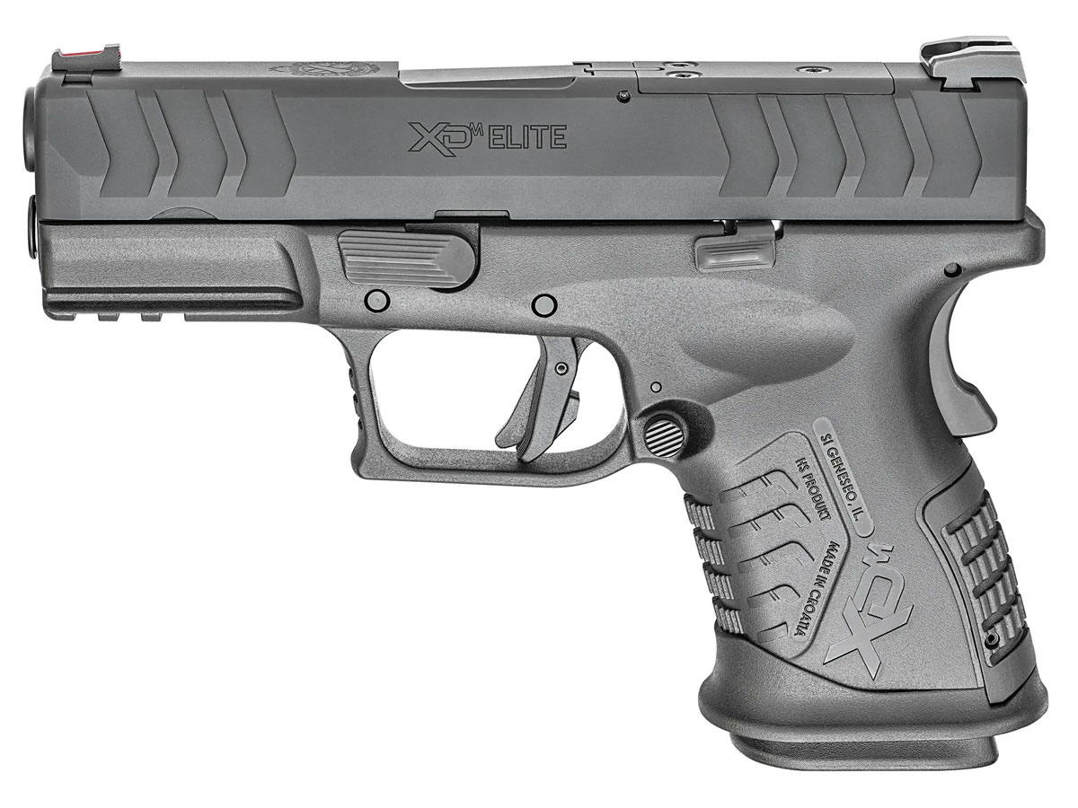Springfield XDM Elite OSP Compact Optics Ready .45 ACP Pistol, Black - XDME93845CBHCOSP - Springfield Armory
