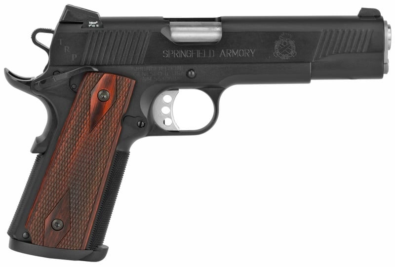 Springfield .45 ACP 1911 Pistol, 5" Barrel, Tritium Night Sights, Black - PC9108LCA18 - Springfield Armory