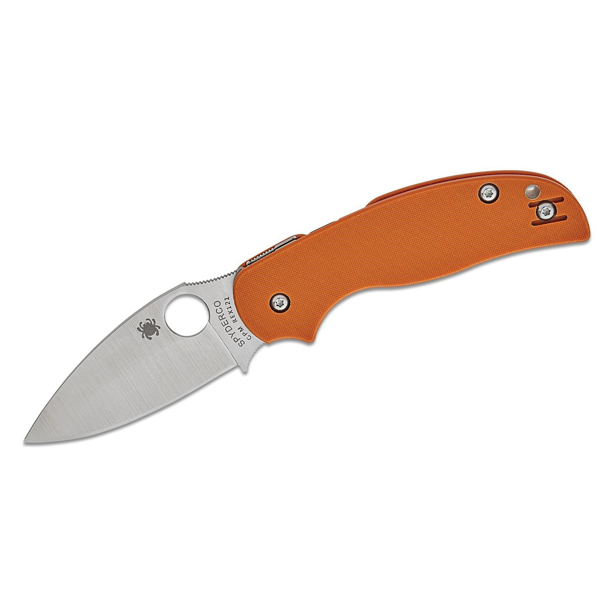 Spyderco Sage 5 Folding Knife, Burnt Orange - Spyderco
