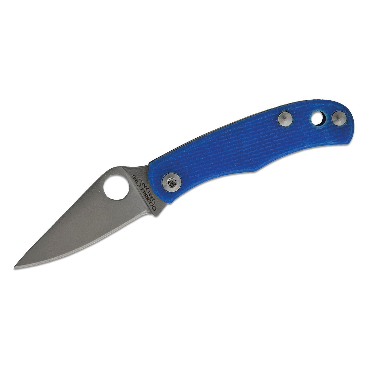 Spyderco Bug Folding Knife, Blue - Spyderco