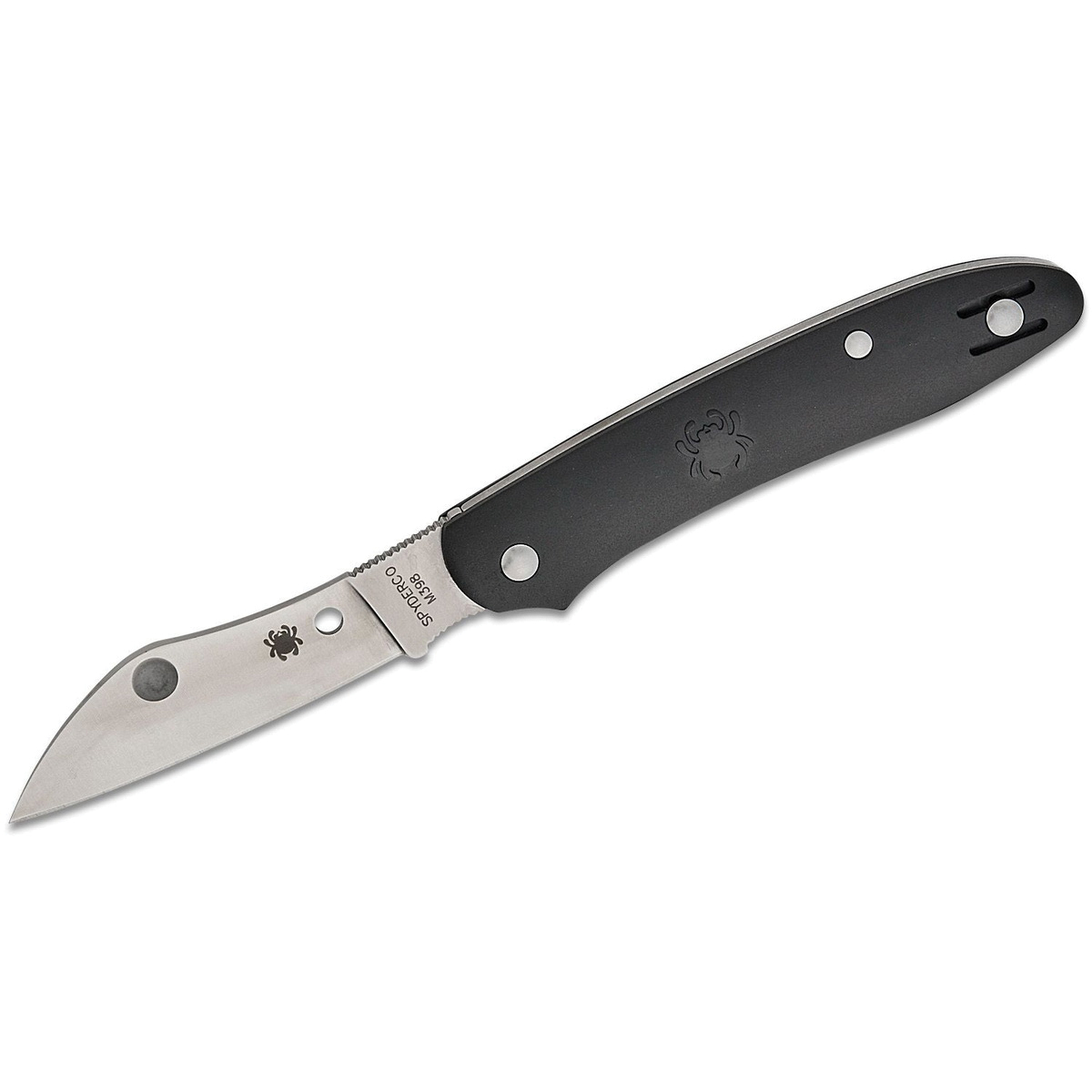 Spyderco Roadie XL Folding Knife, Black - Spyderco