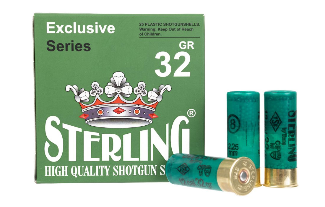 Sterling Exclusive 2.75" 1 1/8 oz #7 12 Gauge Ammunition, 25 Rounds - 201.32.8