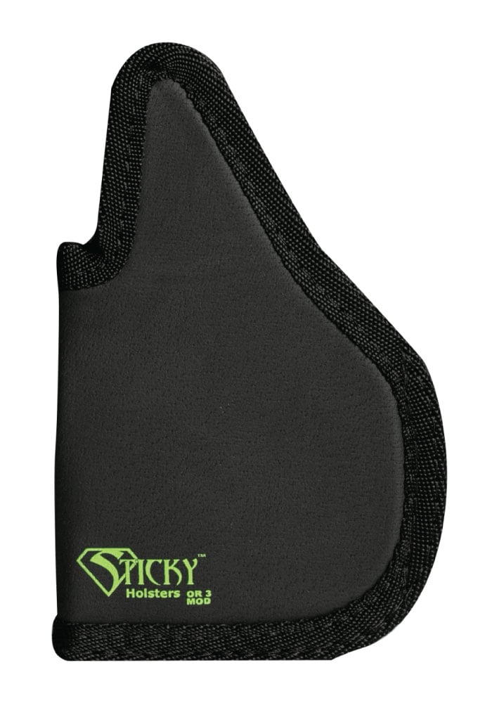 Sticky Holsters Optics Ready Modified Pocket Holster Size 3, Black - OR-3 Mod - Sticky Holsters