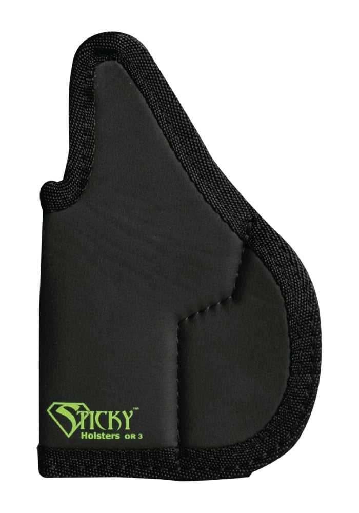 Sticky Holsters Optics Ready Pocket Holster Size 3, Black - OR-3 - Sticky Holsters