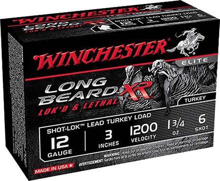 Winchester 12ga 3" #6 Long Beard XR Ammunitiion 10rds - STLB1236 - Winchester
