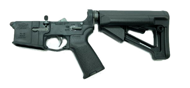 PSA AR-15 Complete Lower - Magpul STR Edition - Black, No Magazine - 36025 - Palmetto State Armory