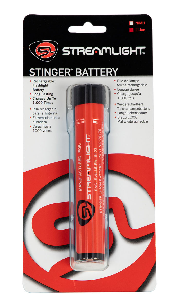 Streamlight Stinger Rechargeable Battery, 3.6 Volt, Li-ion -75176 - Streamlight