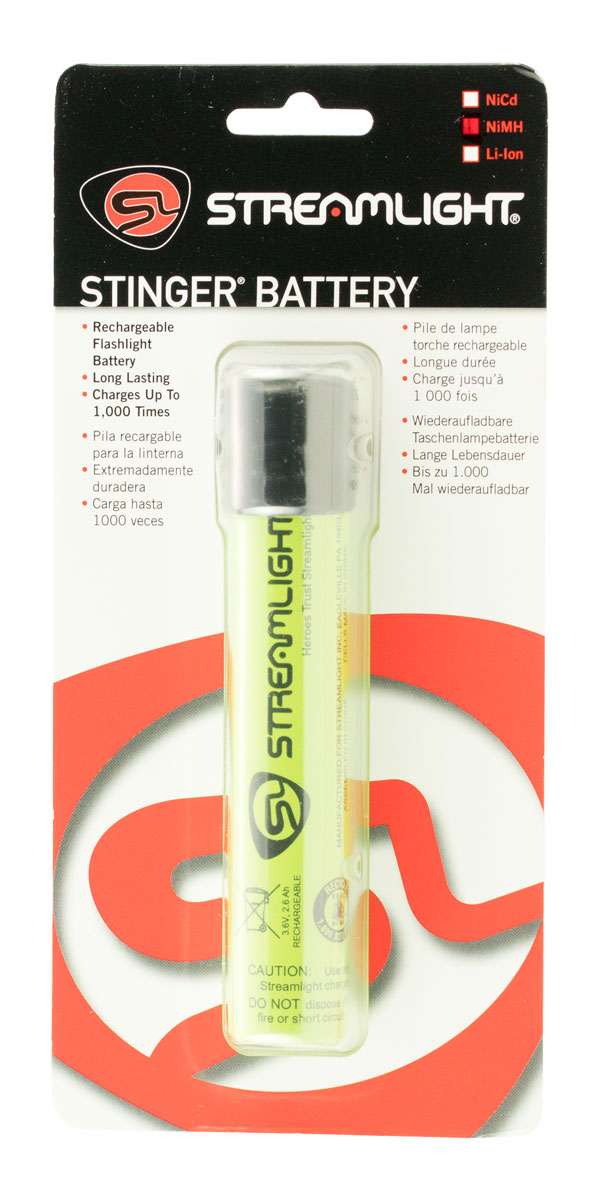 Streamlight Stinger Rechargeable Nickel Metal Hydride Battery Stick - 75375 - Streamlight