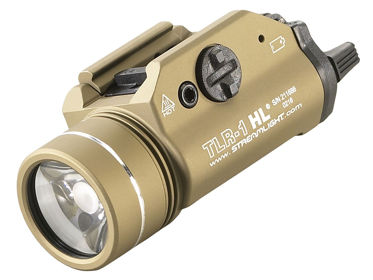 Streamlight TLR-1 Weapon Mounted Light, FDE - 69266 - Streamlight