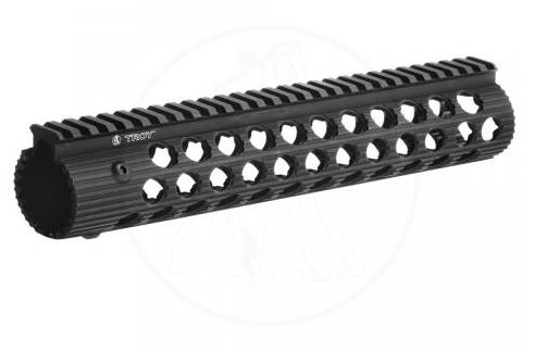 Troy Alpha BattleRail No Sight 11", Black - STRX-AL1-11BT-01 - Troy Industries