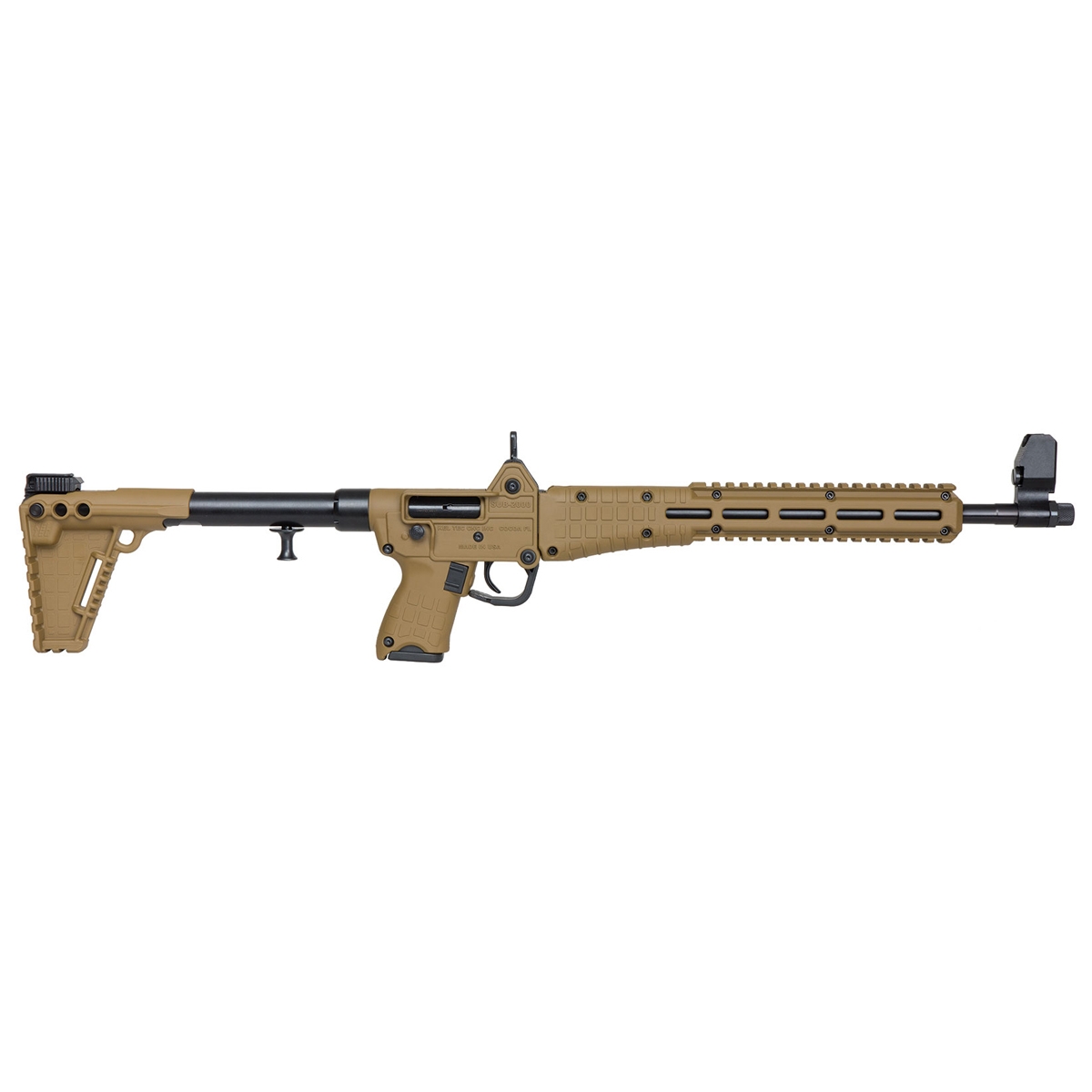 Keltec Sub-2000 .40 S&W Glock Magazine Rifle, Tan - SUB2K40GLK23BTANHC - Kel-Tec