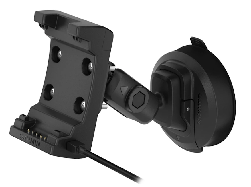 Garmin Suction Cup Mount with Speaker (USB-C)