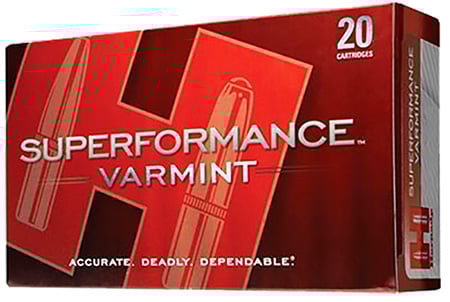 Hornady 243 Winchester 75gr V-Max Superformance Ammunition 20rds - 83433 - Hornady