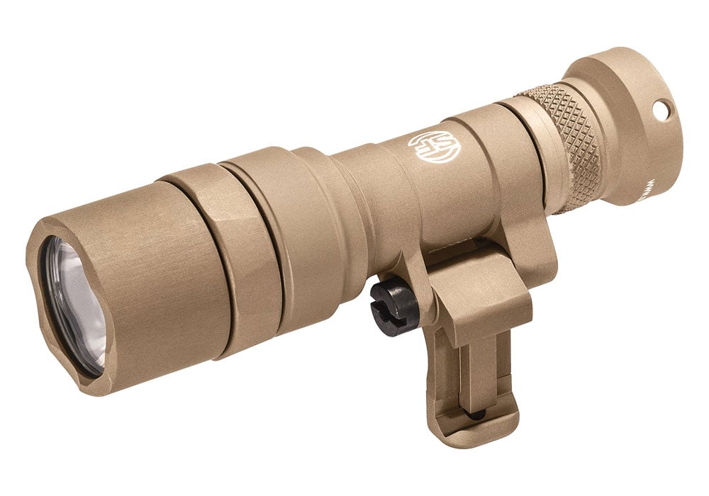 Surefire Mini Scout Light Pro 500 Lumen Picatinny Rail Weapon Light, Tan - M340C-TN-PRO - Surefire