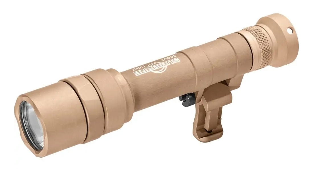 Surefire Scout Light Pro 1000 Lumen Pic Rail Weapon Light, Tan - M640U-TN-PRO - Surefire