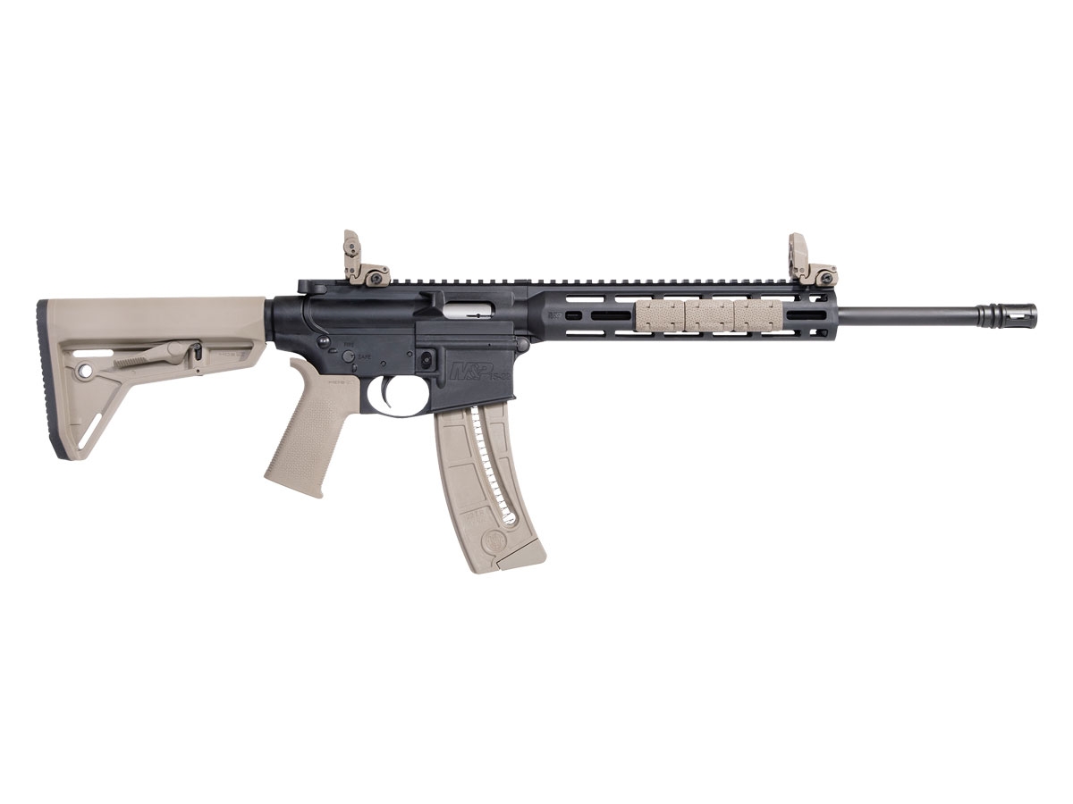 S&W M&P 15-22 Sport 22 LR Rifle, FDE - 10210 - Smith & Wesson