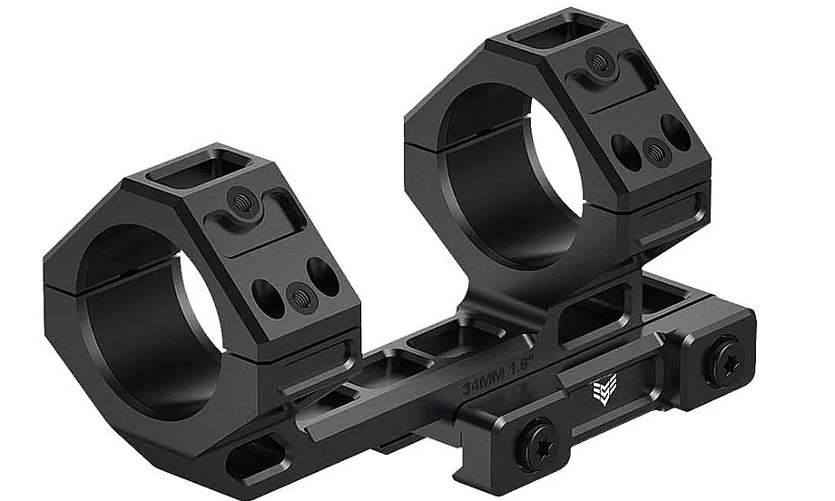 Swampfox Hostile Engagement (30mm/1.6") 45 Degree Offset Reflex Sight Mount - SHRM-30-M2 - Swampfox Optics