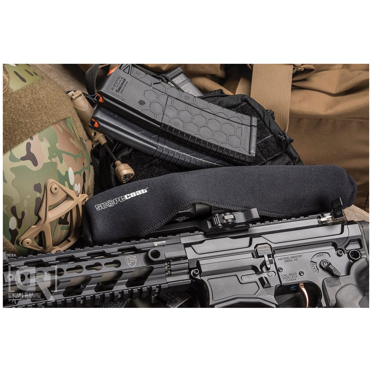 Sentry Scopecoat Mini Rifle Scope Cover 20mm Neoprene/Nylon Laminate - Sentry