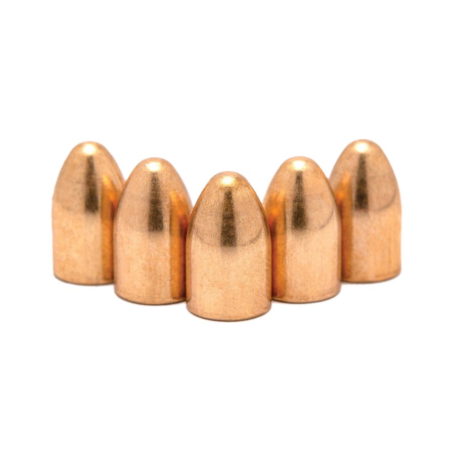 Atlanta Arms 9mm FMJ Pistol Bullet, 124 gr 0.355" 100rds - Atlanta Arms