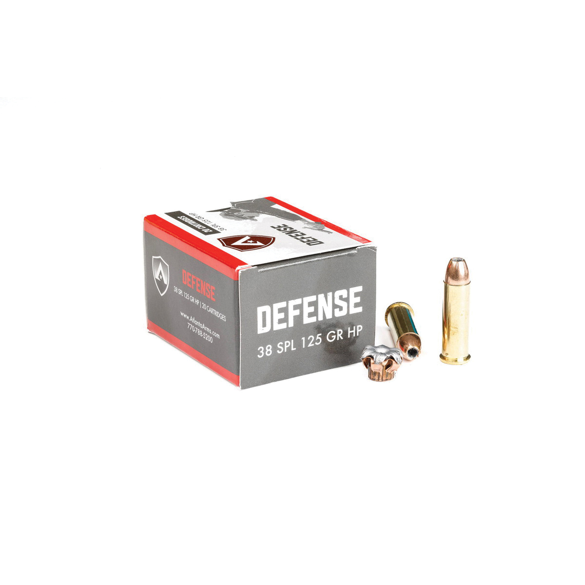 Atlanta Arms Elite Defense .38 Special 125 gr JHP 20rds - Atlanta Arms