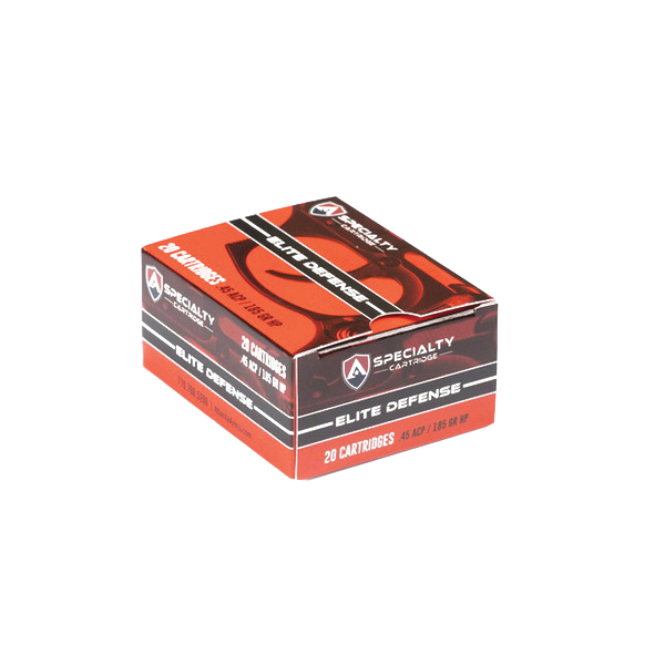 Atlanta Arms Elite Defense .45 ACP 185 gr HP 20rds