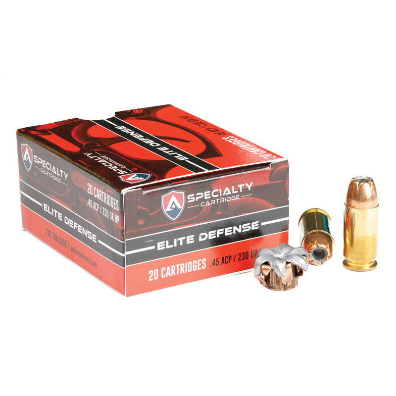 Atlanta Arms Elite Defense .45 ACP 230 gr HP 20rds - Atlanta Arms