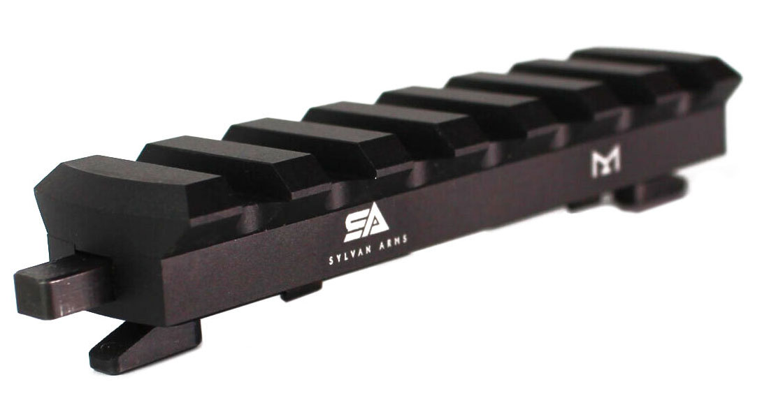 Sylvan Arms QD Picatinny Rail 7 Slot, Black - QDR300 - Sylvan Arms