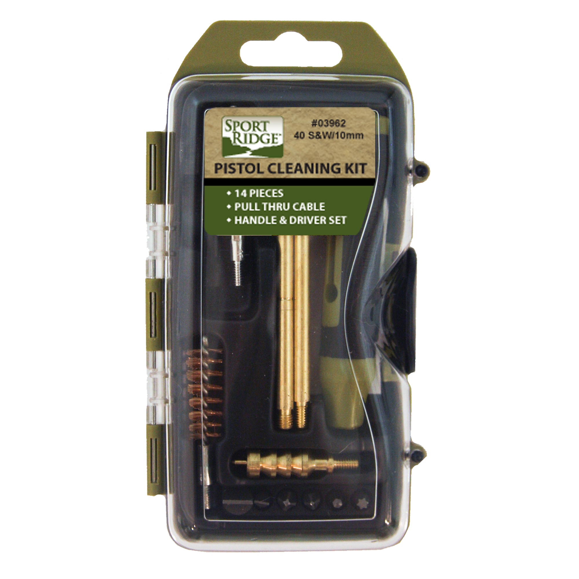 Sport Ridge 40/10MM Pistol Cleaning Kit - 03962 - Sport Ridge