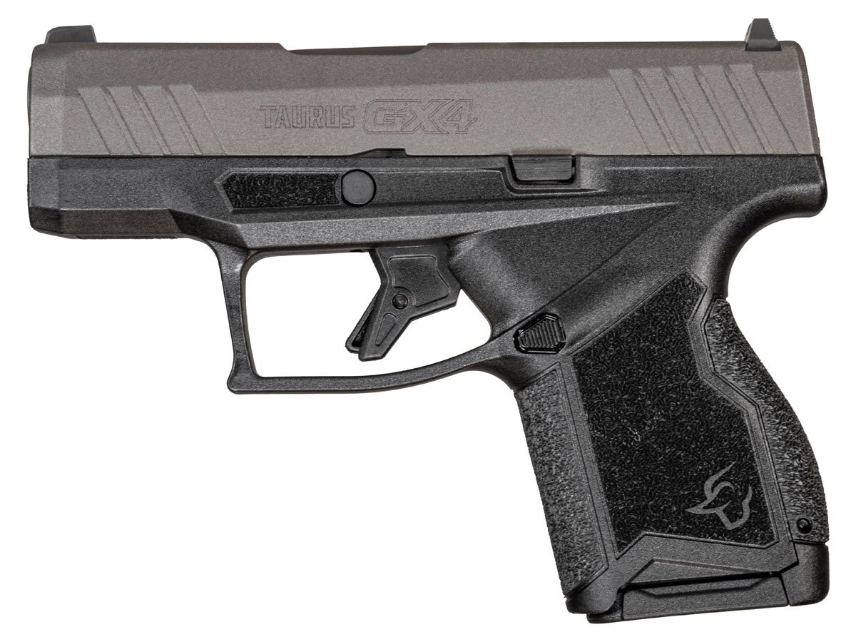 Taurus GX4 9mm Pistol, Black/Tungsten - 1-GX4M93C