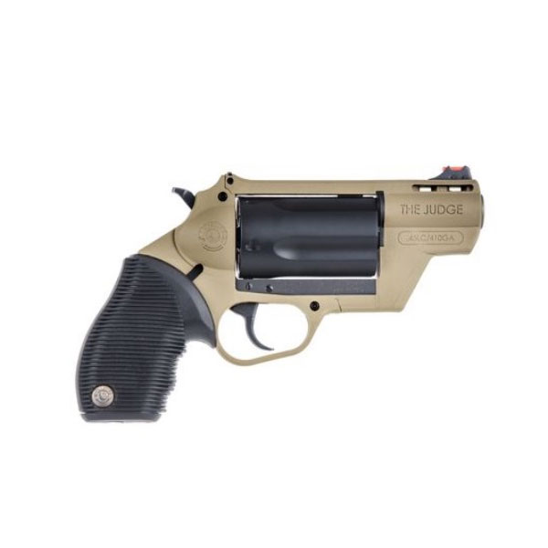 Taurus Judge Public Defender .410/45 Colt Revolver, FDE - 2-441021FDE - Taurus