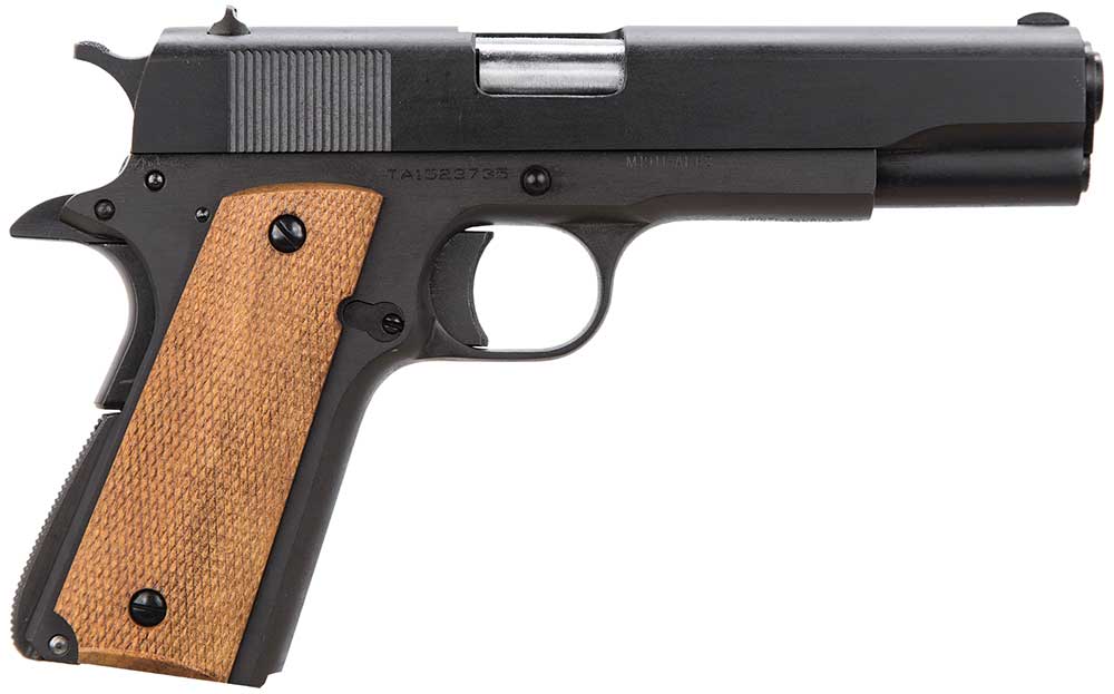 Taylors & Company 1911 A1 .45 ACP Pistol 5" 8rd, Walnut Grip - Taylors And Company
