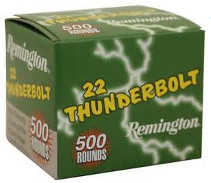 Remington .22 Long Rifle 40gr RN High Velocity (500rd Bulk Pack) - TB22B - Remington