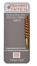 Pro-Shot .30 Cal. Tactical Bore Brush for Tactical Kit   TB30 - Proshot