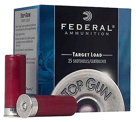 Federal 12ga 2.75" 7/8ox #8 Extra Lite Top Gun Shotshell Ammunition 25rds - TG12EL 8