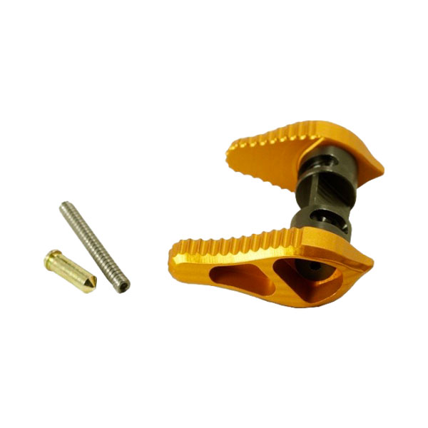 Timber Creek AR-15 Ambi Safety Selector, Orange - AMBI SS OA - Timber Creek