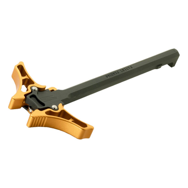 Timber Creek Enforcer AR-15 Charging Handle Ambidextrous, Orange - Timber Creek